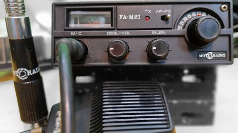 Mais um Rádio que deixou saudades Motoradio FA-M21