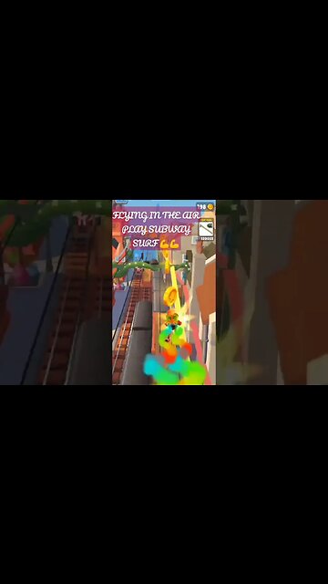 PLAY SUBWAY SURF WITH FLY IN THE AIR