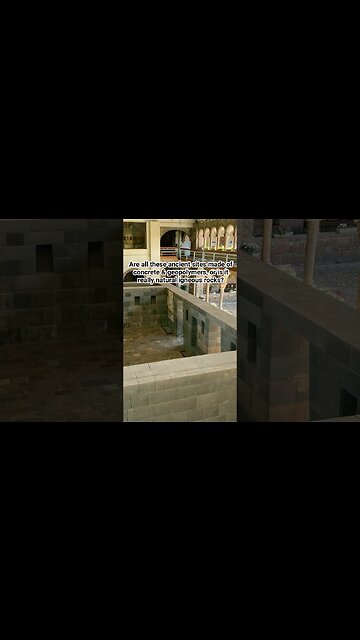 Cement & Geopolymers vs Natural Rocks #archaeology #egypt #peru #architecture #contruction #shorts