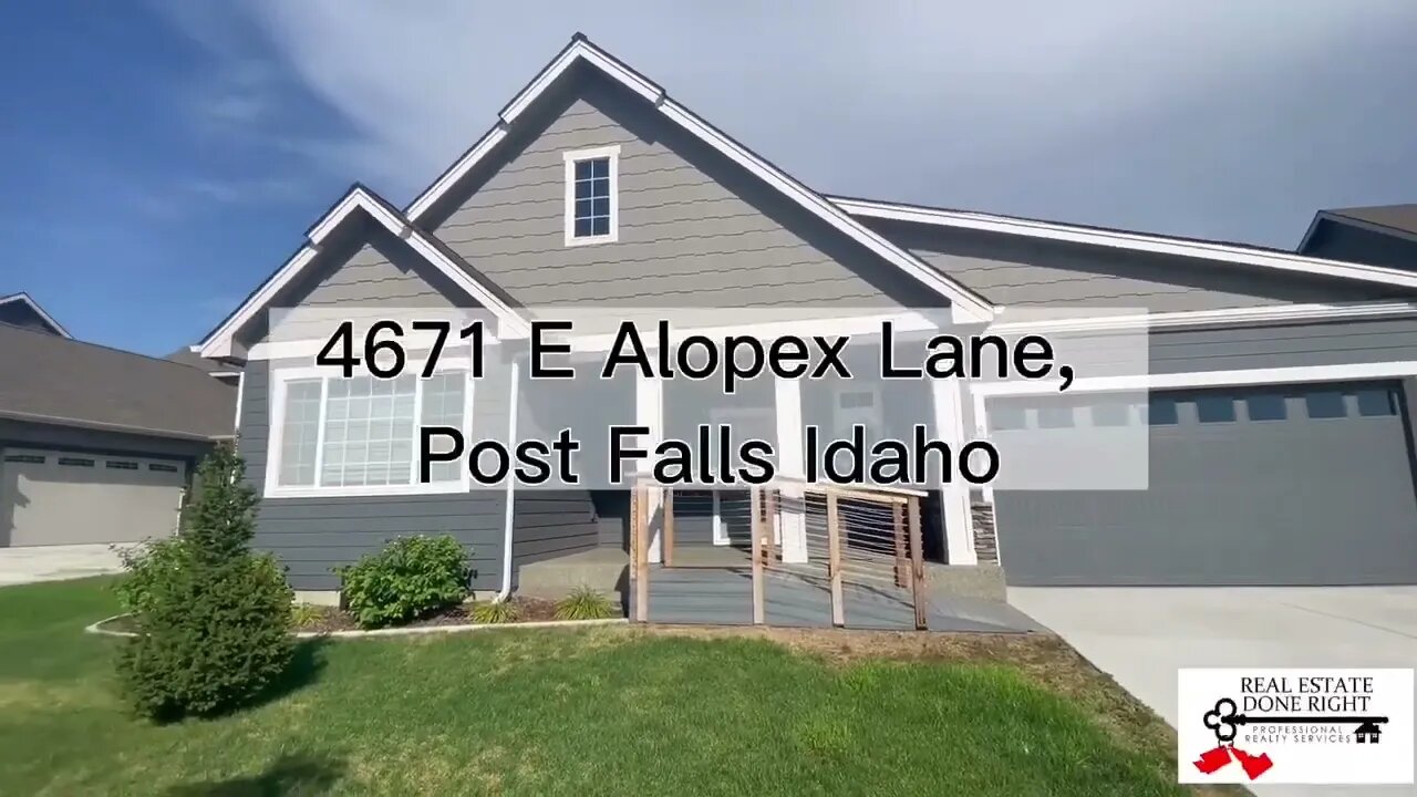 New listing - 4671 E Alopex Lane, Post Falls Idaho