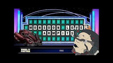 Monsoon Plays Wheel Of Fortune