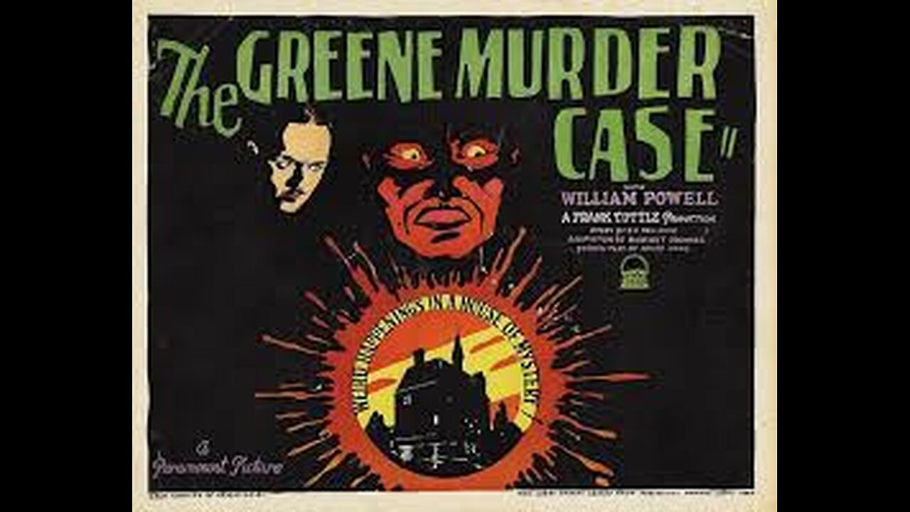 THE GREENE MURDER CASE (1929)