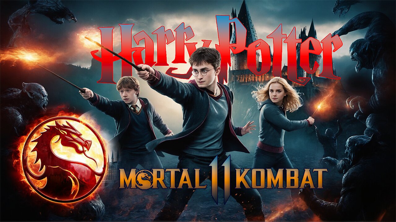 Мортал Комбат - Гарри Поттер #Harry #Potter #Mortal #Kombat #Pupok #Video #Пупок #Видео