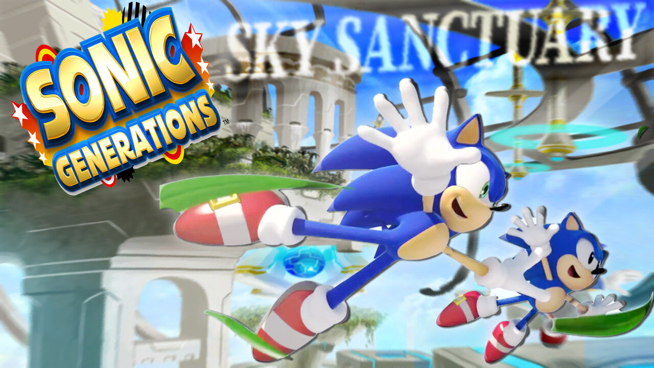 Sonic Generations Sky Sanctuary Act 1 & 2 (S Rank)