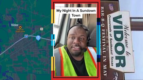 |NEWS| A Black Trucker Tells His Story About A Sundown Town