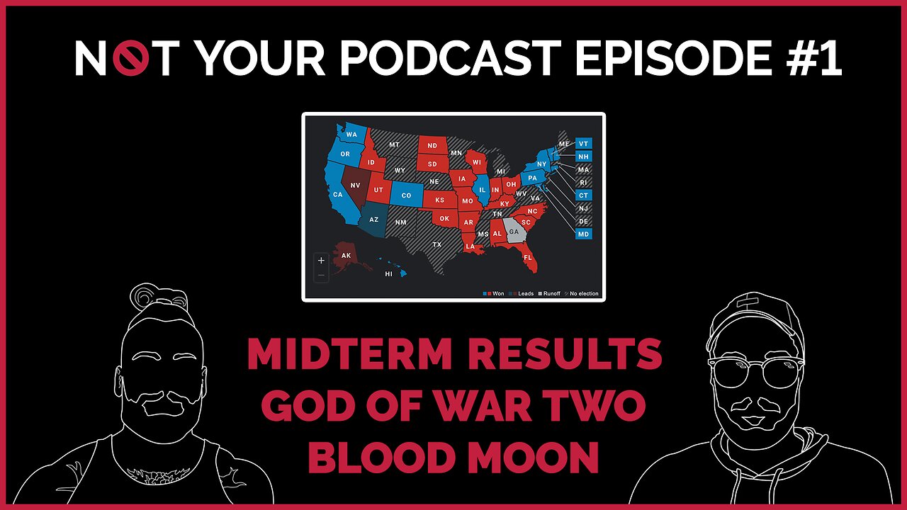 Ep. 1 - Not So Red Wave | God of War Ragnarok | Blood Moons in the Sky | Not Your Podcast