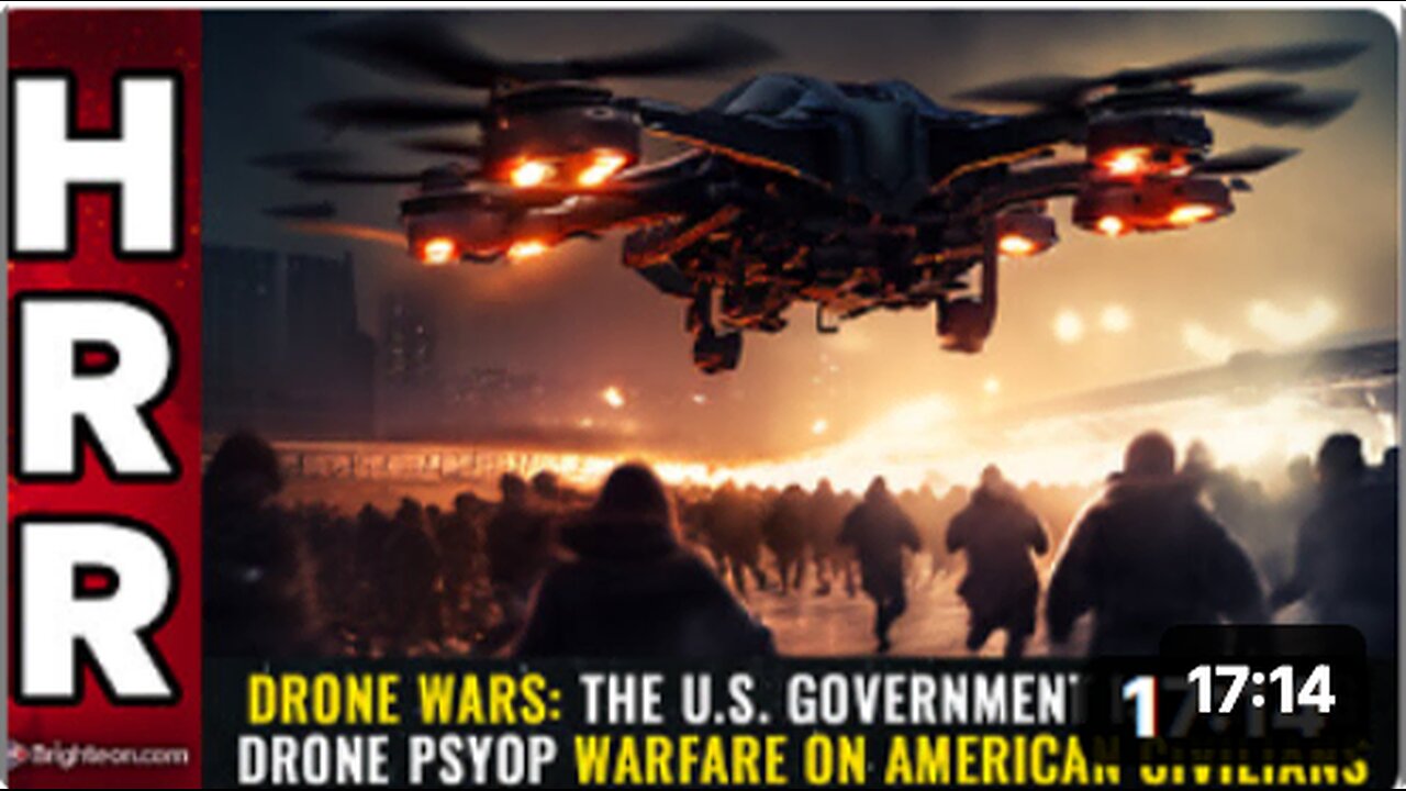 DRONE WARS: The U.S. government is testing drone psyop warfare on American civilians