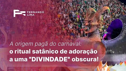 A origem pagã do carnaval: o ritual satânico de adoração a uma "divindade" obscura!