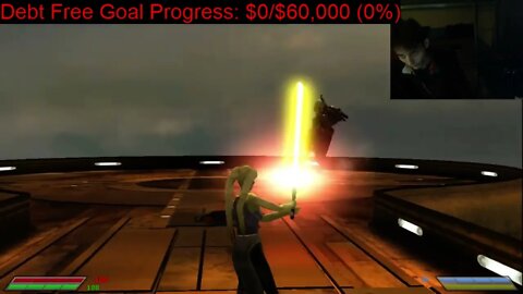 Darth Maul VS Boba Fett The Bounty Hunter In A Battle With Live Commentary In Star Wars Jedi Knight