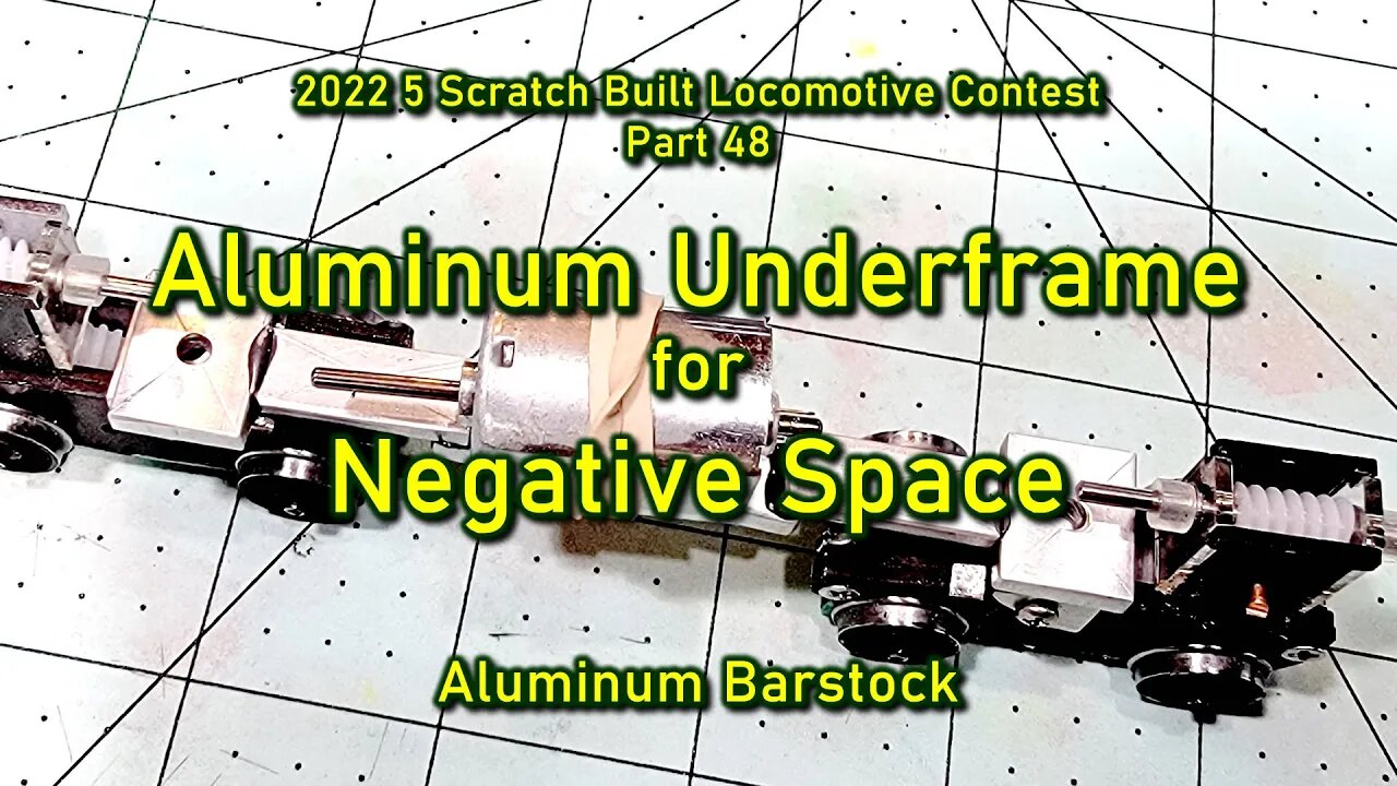 2022 Contest Part 48 Negative Space Aluminum Underframe