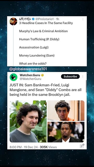 Sam Bankman-Fried, Luigi Mangione, P Diddy are all being held in the same Brooklyn jail