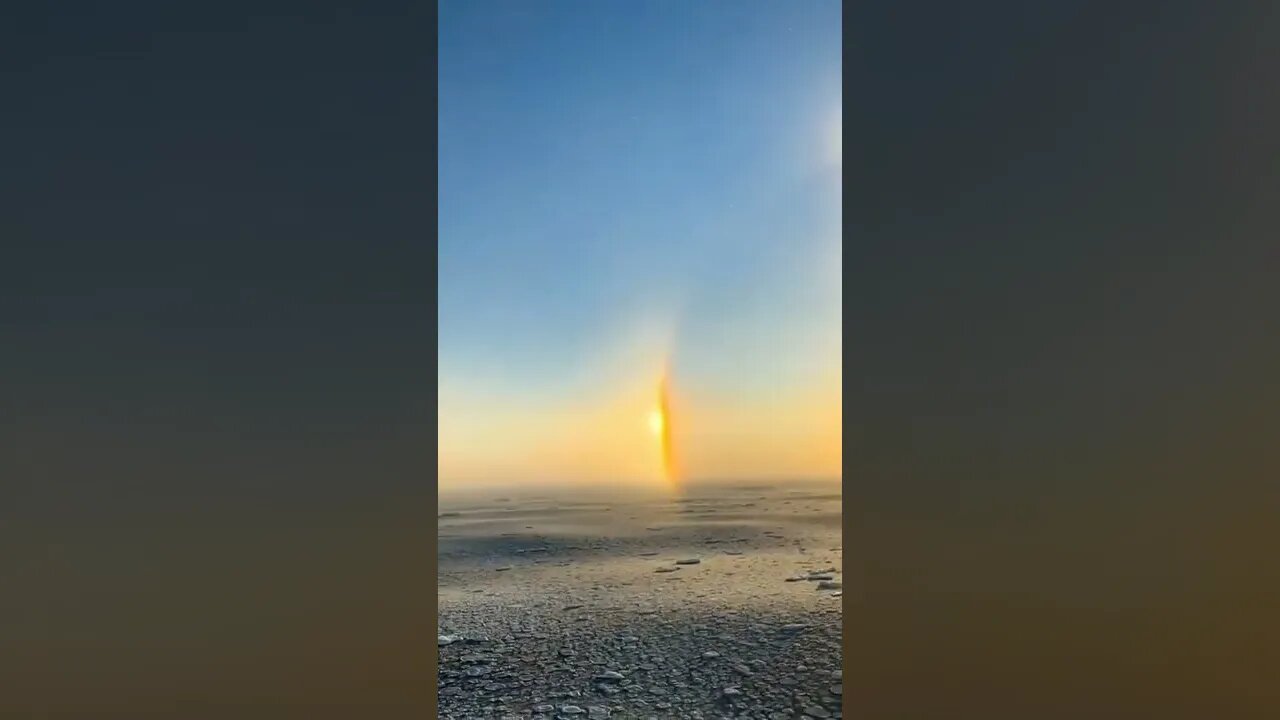 A parhelion in Chile