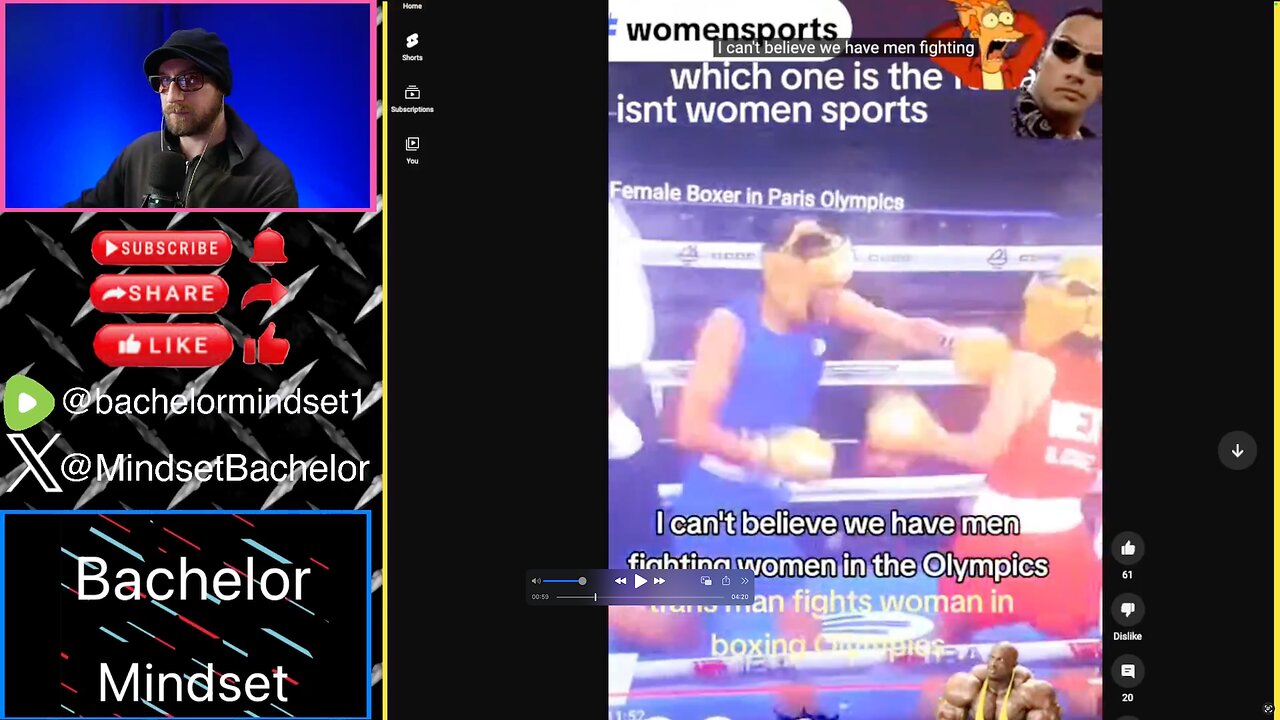 Men Fighting Women Is Now An Olympic Sport...YEA 2024