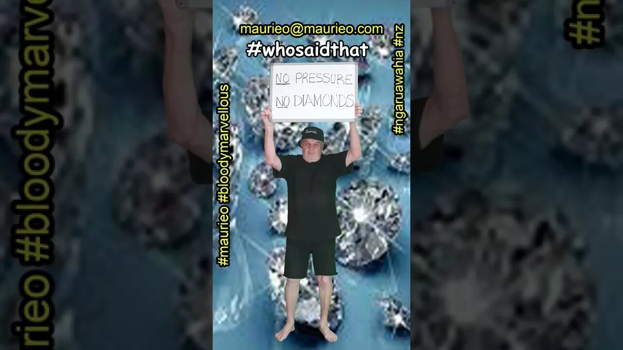 #maurieo #shorts NO PRESSURE NO DIAMONDS