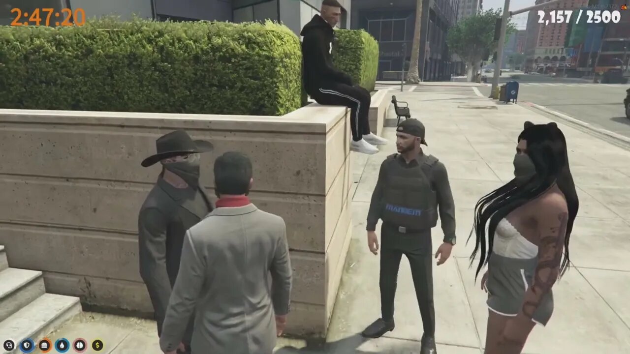 People are camping and robbing the Gold Rush spot - GTA RP NoPixel