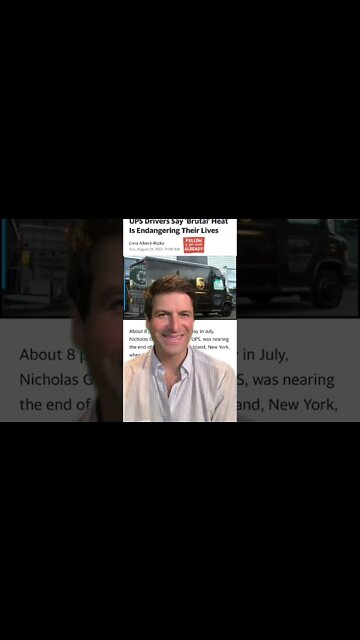 UPS Drivers Have NO A/C In Their Trucks 😳