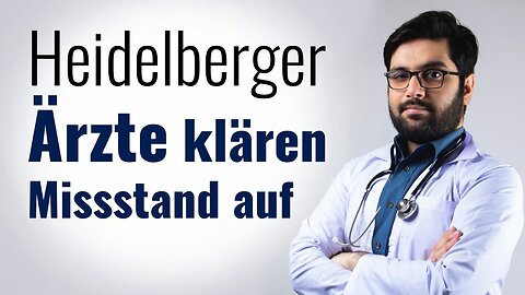 Ärzte klären Missstand auf