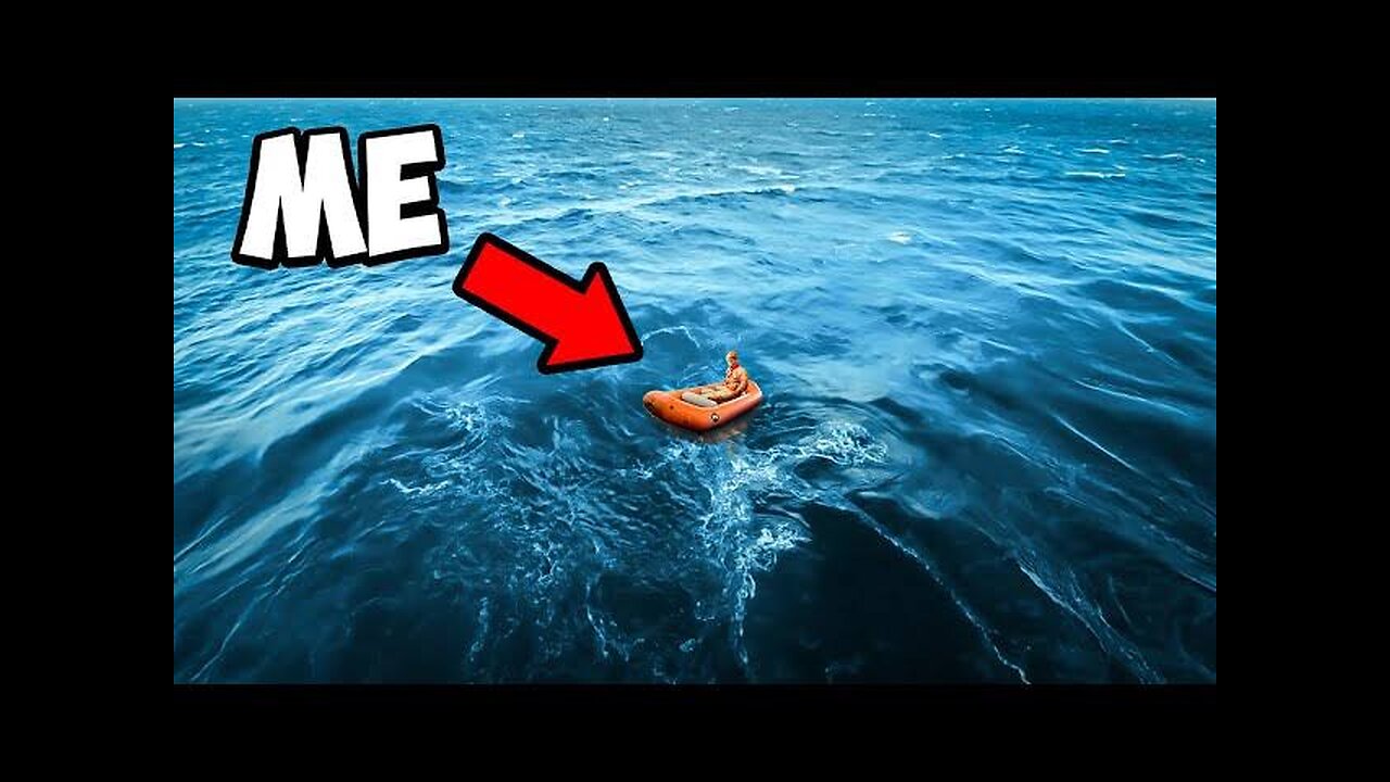 "Mr Beast spend 7 days at sae without any help" Epic challenge of Mr Beast