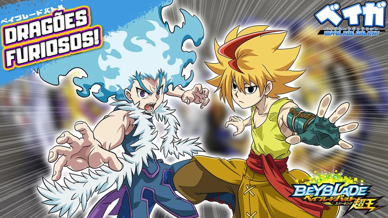 RAGE LONGINUS .Ds' 3A vs MIRAGE FAFNIR .Nt 2S - Beyblade Burst ベイブレードバースト