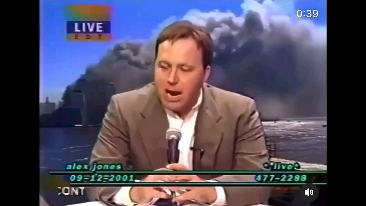 Alex Jones talking about Israeli war crimes against Palestinian children in 2001