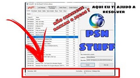 Não consigo baixar jogos da PSN STUFF. Veja como baixar jogos da PSN STUFF ( TUTORIAL)