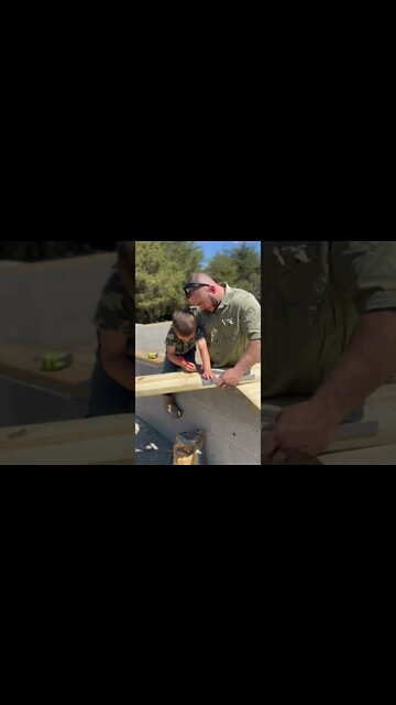 The a family that Builds Together Stays Together! #cabinbuild #diybuild #loghome