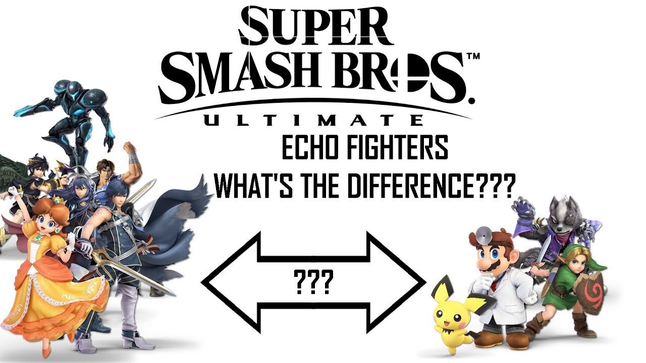 Just what ARE Echo Fighters? - Super Smash Bros. Ultimate (Analysis)