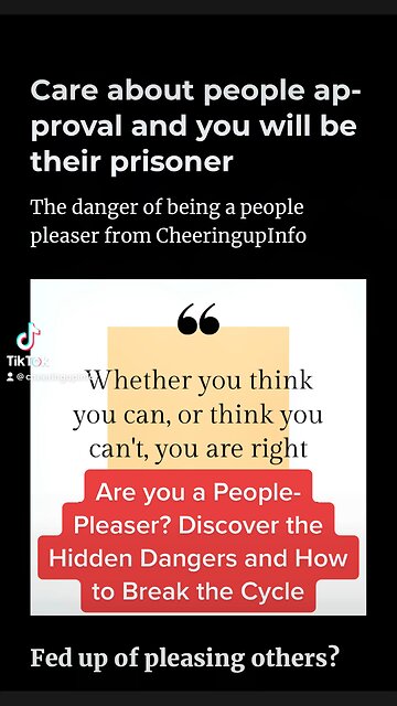 Are you a People-Pleaser? Discover the Hidden Dangers and How to Break the Cycle