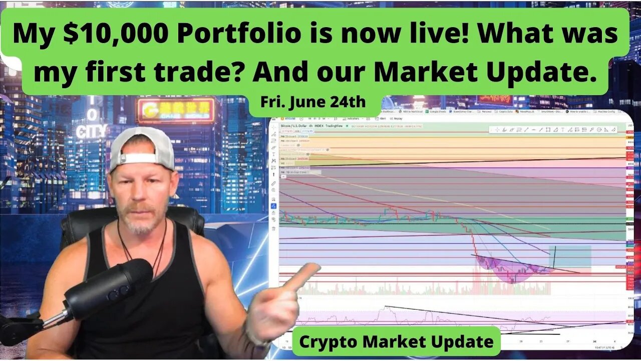 My $10,000 Portfolio is now live. Here we go!