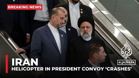 Helicopter in Iranian president's convoy suffers 'hard landing' in East Azerbaijan province