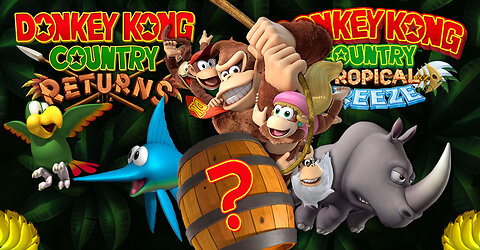 Donkey Kong Country Returns - Passo a passo cooperativo de jogo completo#1 POV em um domingo ✅ CLIQUE AQUI ✅