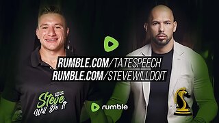 ANDREW TATE X STEVEWILLDOIT | THE DAM OF CENSORSHIP IS BREAKING (FULL STREAM)