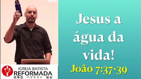 SE ALGUÉM TEM SEDE, VENHA A MIM E BEBA. João 7:38-39 Glauber Manfredini