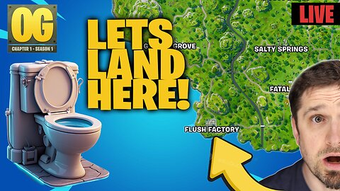 🔴LIVE OG Fortnite - Flushing out SWEATS