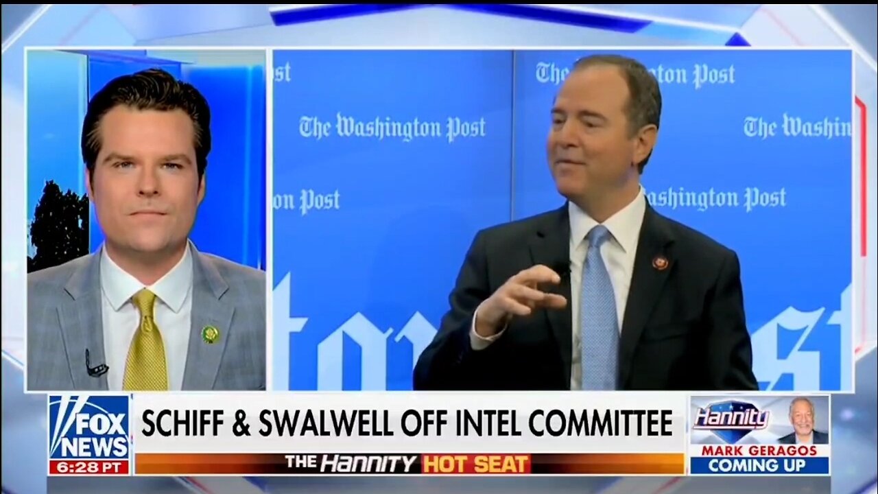 Rep Matt Gaetz Rips Schiff, Swalwell Lies