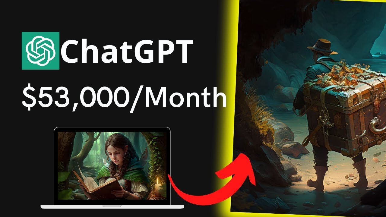 Earn PASSIVE INCOME With ChatGPT & Midjourney AI _$50,000 Passively _