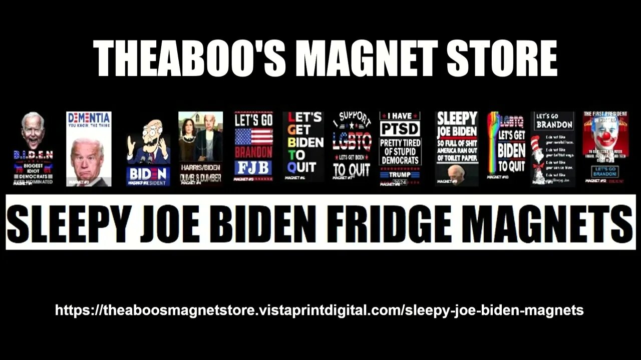 Sleepy Joe Biden Fridge Magnets