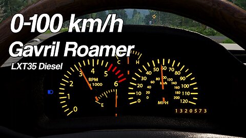 Gavril Roamer LXT35 Acceleration | BeamNG