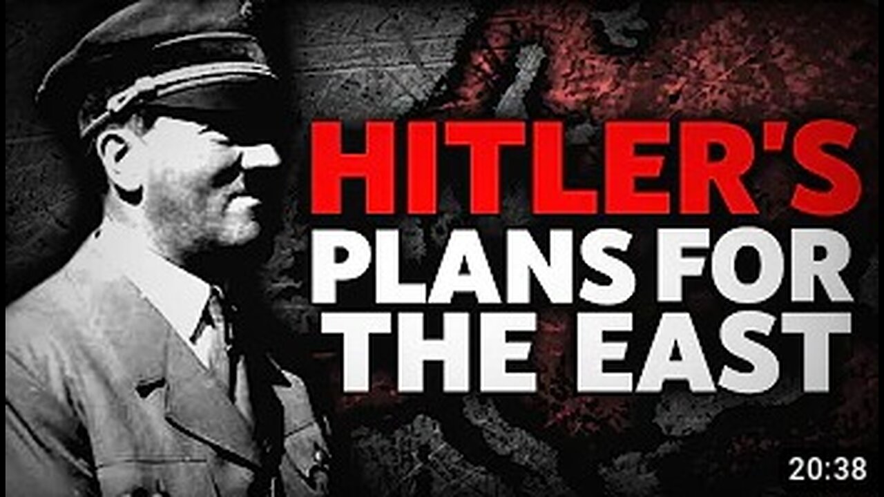 (mirror) What Were Hitler's Plans in the East --- Zoomer Historian