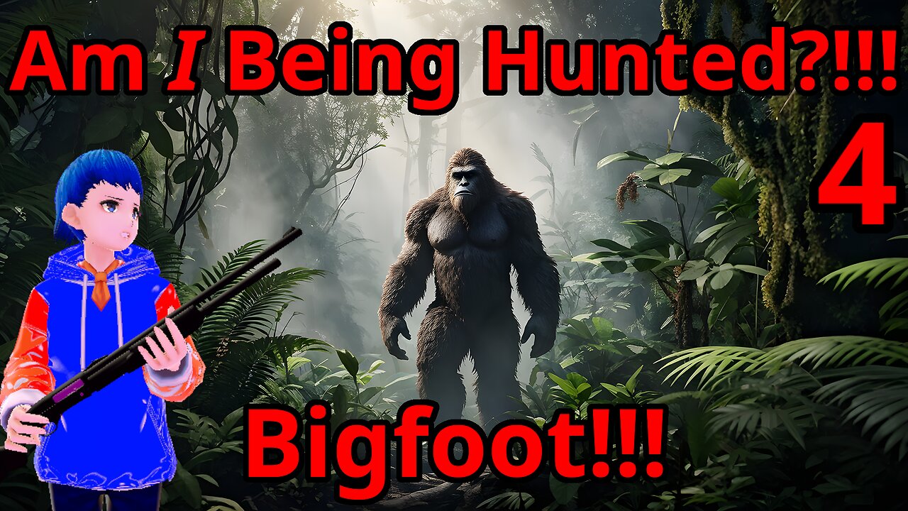 Am I Being Hunted?!! Bigfoot!!! [Map 2, Part 2]