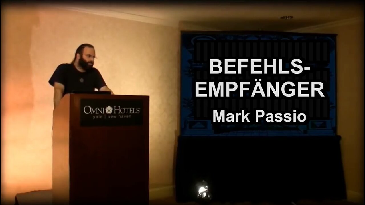 Mark Passio - Befehlsempfänger