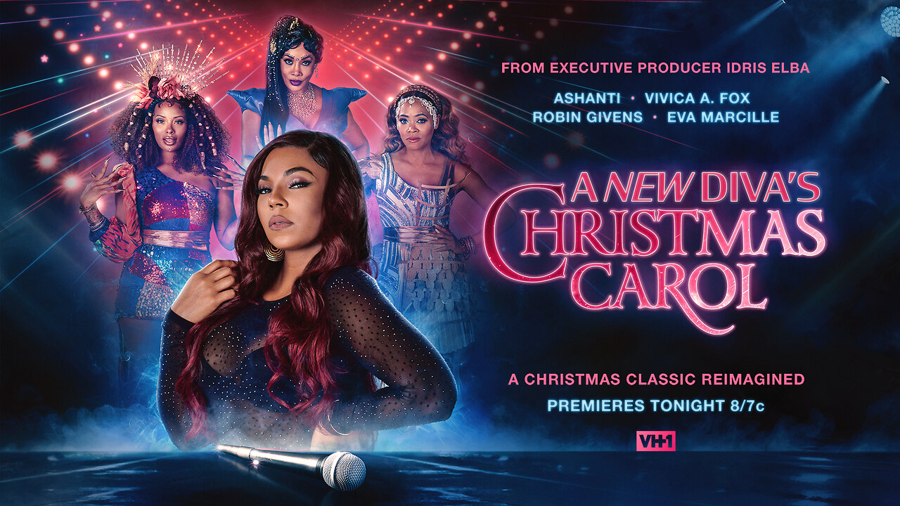 Ashanti talks "A New Diva's Christmas Carol", co-starring Eva Marcille, Vivica A. Fox & Robin Givens