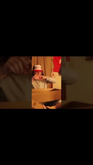 Throwing a Box at Mason