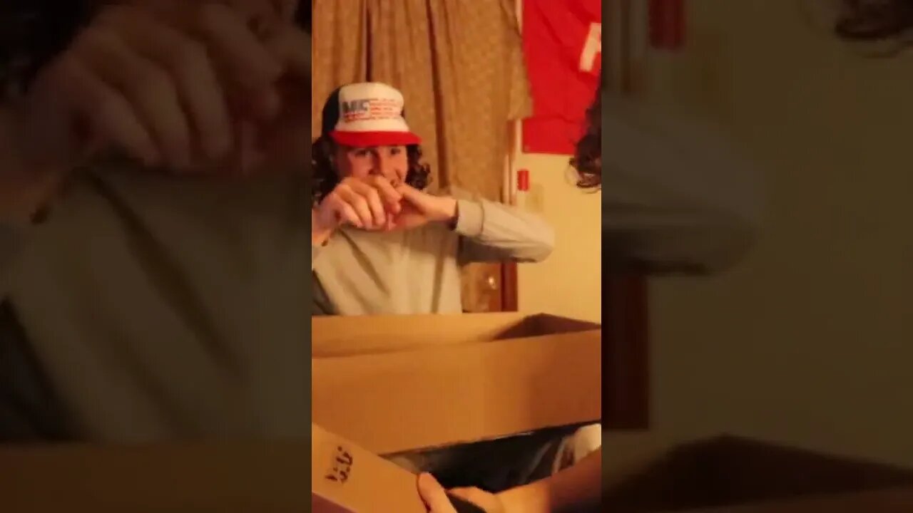 Throwing a Box at Mason