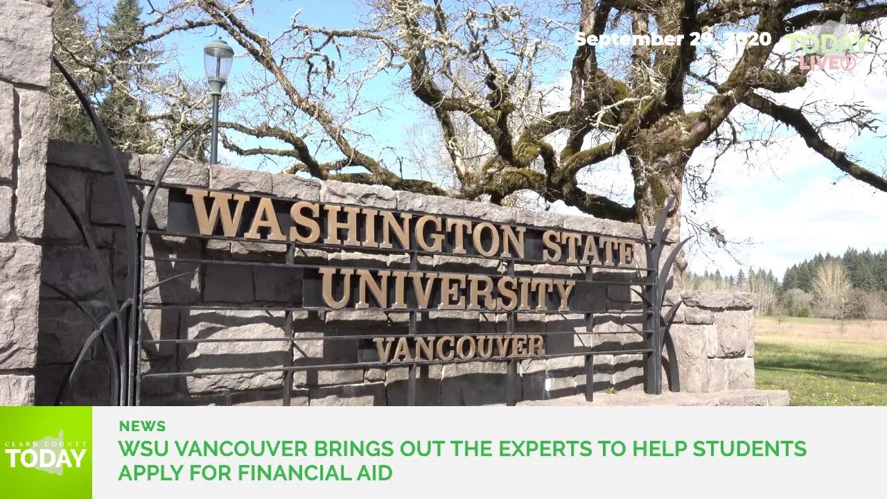 WSU vancouver brings out the experts to help students apply for financial aid