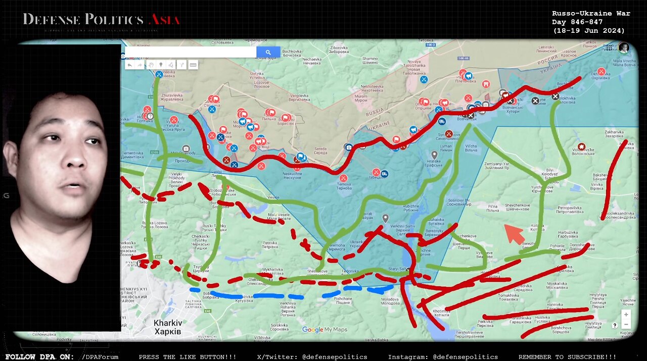 [ Kharkiv Front ] Russia counter at Liptsy; Mutual destruction at Vovchansk; Ukr planning something