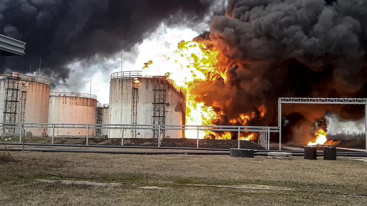 Moscow accuses Ukraine of attacking fuel depot in Belgorod, Russia