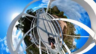 360 Camera walk through new Genoa Bridge 20 May 2022