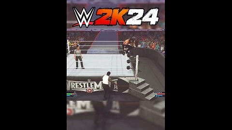 WWE 2K24 Jey uso vs Aj styles