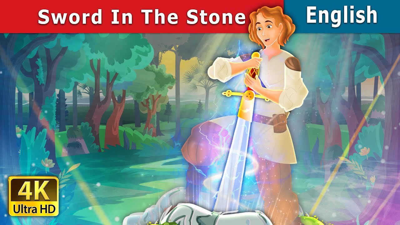 Sword in the Stone || English fairy tales || Story for teenagers || Cartoon in English